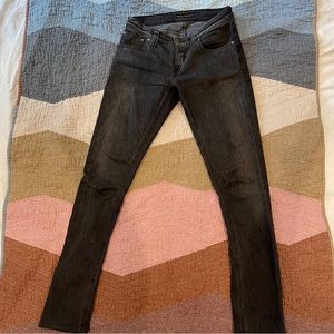 Black nudie jeans tapered/skinny - 27